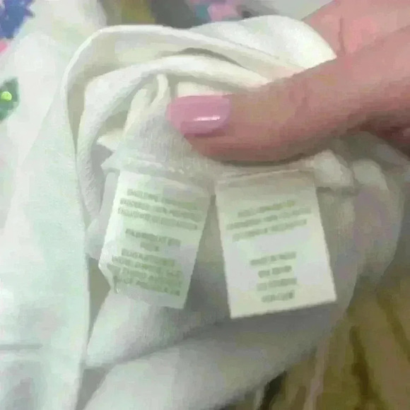 NWOT Lilly Pulitzer Large Sheridan Sweatshirt w Sequins and Embroidery Item# 2L - Picture 7 of 7